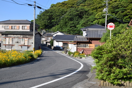 網代バス停留所（下り）の画像