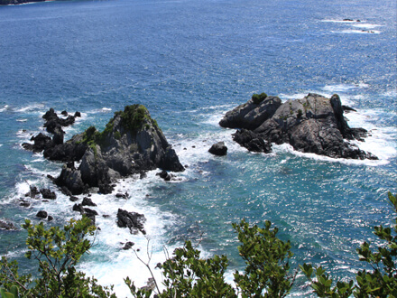 天嶬の鼻の海岸の画像